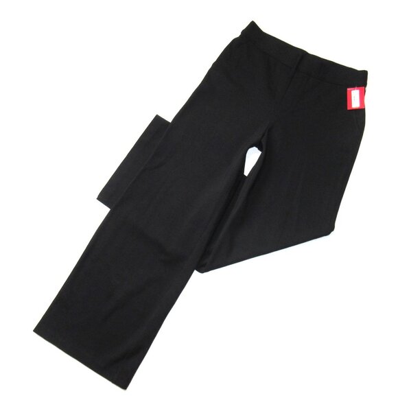 NWT SPANX 20385R The Perfect Wide Leg in Black Ponte Stretch Pants 2X - Picture 1 of 6